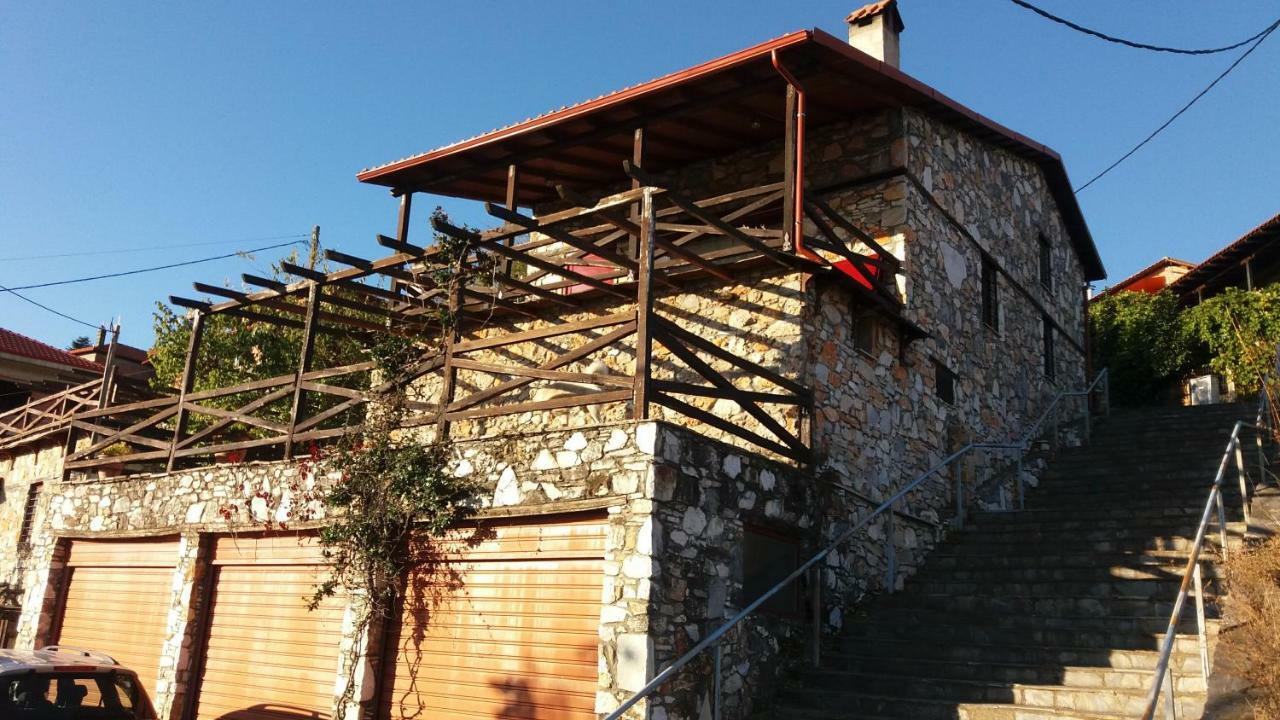 Pétra Stonehouse 2 Bedroom Chalet On Olympus Amazing View מראה חיצוני תמונה